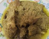 Gambar langkah 12 resipi Rendang Ayam Salai.