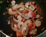 Foto langkah ke 4 dari resep Udang Saos Pete.