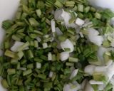 A picture of step 3 of Palak Spring Garlic Trevti Dal.