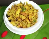 A picture of step 4 of Kakrol Dry Sabji.