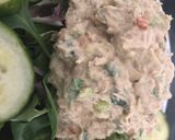 A picture of step 1 of Avocado tuna salad.