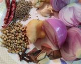 A picture of step 2 of Raw Jackfruit Curry Odisha Style.