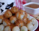 Foto langkah ke 5 dari resep Cilok Saos Kacang.