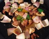 Foto del paso 1 de la receta: Cerdo agridulce c/ spaghetti y legumbre