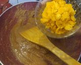 A picture of step 2 of Gujarat special sweet.