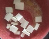 A picture of step 1 of Chili Paneer With vegetables.