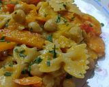 Une image de l'étape 5 de 🍲One pot Farfalle poivron potimarron.