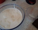 A picture of step 1 of My Rice Pudding. 🤗.