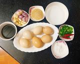 Hình bước làm 1 của món Trứng gà ngâm nước tương