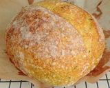 Foto langkah ke 20 dari resep Kunyit Jinten Hitam Italian Herbs Sourdough Bread (Oven Tangkring).