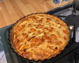 Une image de l'étape 14 de Tarte aux abricots et crème d'amandes (pâte brisée épeautre abricot vanille).