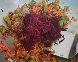 A picture of step 2 of Bombay Beetroot Masala (BBM)Sandwich with Paneer.