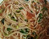 Foto langkah ke 2 dari resep Omelet Spaghetti.