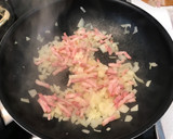 Foto del paso 2 de la receta: Espagueti sencillo (bacon y aguacate)