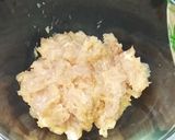 A picture of step 1 of Chicken Manchurian.