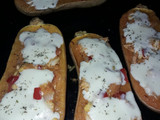 Zapallo relleno al horno