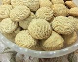 A picture of step 3 of Kahk (Eid Cookies).
