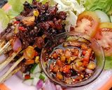 Foto langkah ke 10 dari resep Sate Sapi Bumbu Kecap.