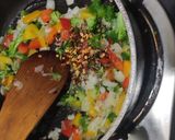 A picture of step 3 of Baked white sauce macaroni.