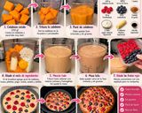 Foto del paso 6 de la receta: Pastel de calabaza y frutos rojos
