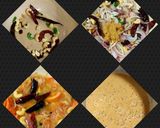 A picture of step 1 of Smoky paneer.