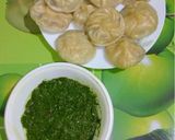 A picture of step 5 of Veg Momo.