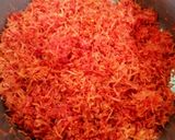 A picture of step 1 of Mawa Malai Gajar Halwa.