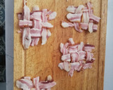 Foto del paso 2 de la receta: Hamburguesa rellena. Doble cheese bacon