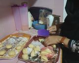 Foto langkah ke 2 dari resep Bomboloni cokelat lumer.