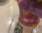 A picture of step 2 of Chia seed pudding.