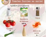 Une image de l'étape 1 de Tomates au Surimi.