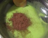 Foto langkah ke 5 dari resep Green Egg fluor Pudding (Pudding Terigu).