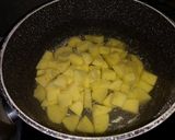 Une image de l'étape 1 de Gratin de pommes de terre, haricots, lardons.