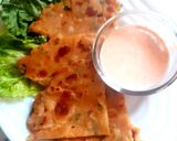 A picture of step 12 of Alu paratha.