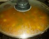 A picture of step 7 of Dubki wala aloo.