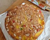 A picture of step 5 of Nuts Tea Cake..🥧🥧.
