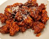 Foto langkah ke 7 dari resep Ayam Pedas Madu Korea ala MamaMit.