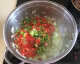 A picture of step 7 of Vegetable Dum Biryani.