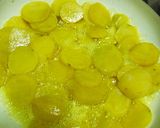 A picture of step 1 of Sautéed potatoes with beef stew.