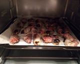 Baconbe göngyölt aszalt szilva falatkák recept fázis 4 fotója