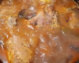 A picture of step 4 of Matar Murg Tahiri.