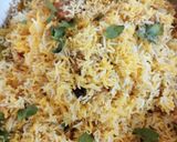 A picture of step 10 of Chicken Biryani 😋😋.
