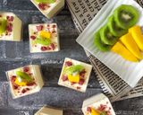 Foto langkah ke 6 dari resep Unbaked Mango Cheese Cake (No Egg, No Gelatin).