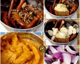 A picture of step 3 of Raw Banana Curry (Kachche Kele ki sabzi).