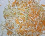 A picture of step 3 of Coselaw Salad.