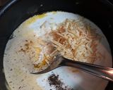 Foto do passo 3 de Espaguete ao molho alfredo com tirinhas de carne