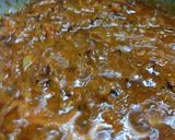 A picture of step 5 of Punjabi chholle with naan.
