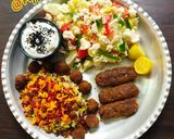 عکس مرحله 1 از دستور عدس پلو با زرشک و کشمش