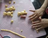 Foto langkah ke 7 dari resep Roti Teddy bear karater.