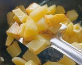 A picture of step 3 of Malabar Spenich with potatoes,A Classic Bengali Dish.